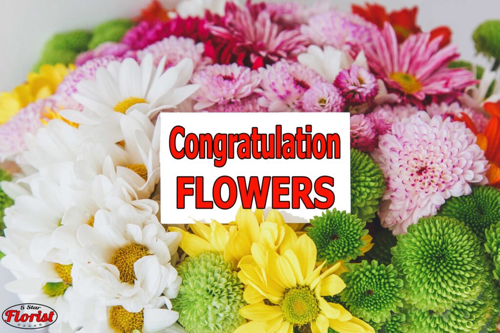 congratulations flowers Vaughan